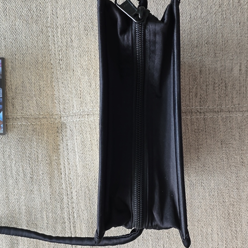 Baskets Of Cambodia Ratan And Black Crossbody Purse - Picture 5 of 7